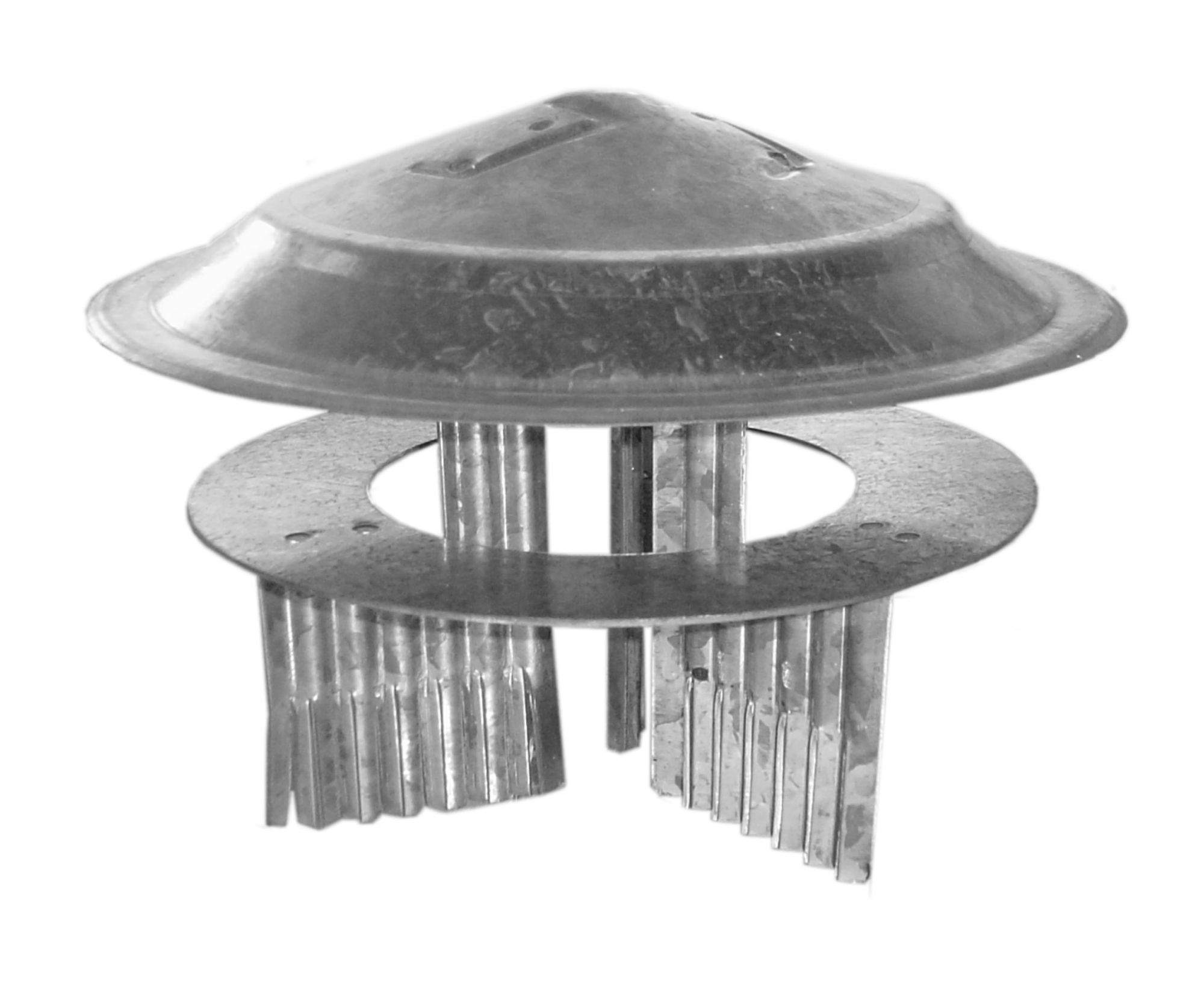 Sombrerete chino galvanizado diametro 200 mm